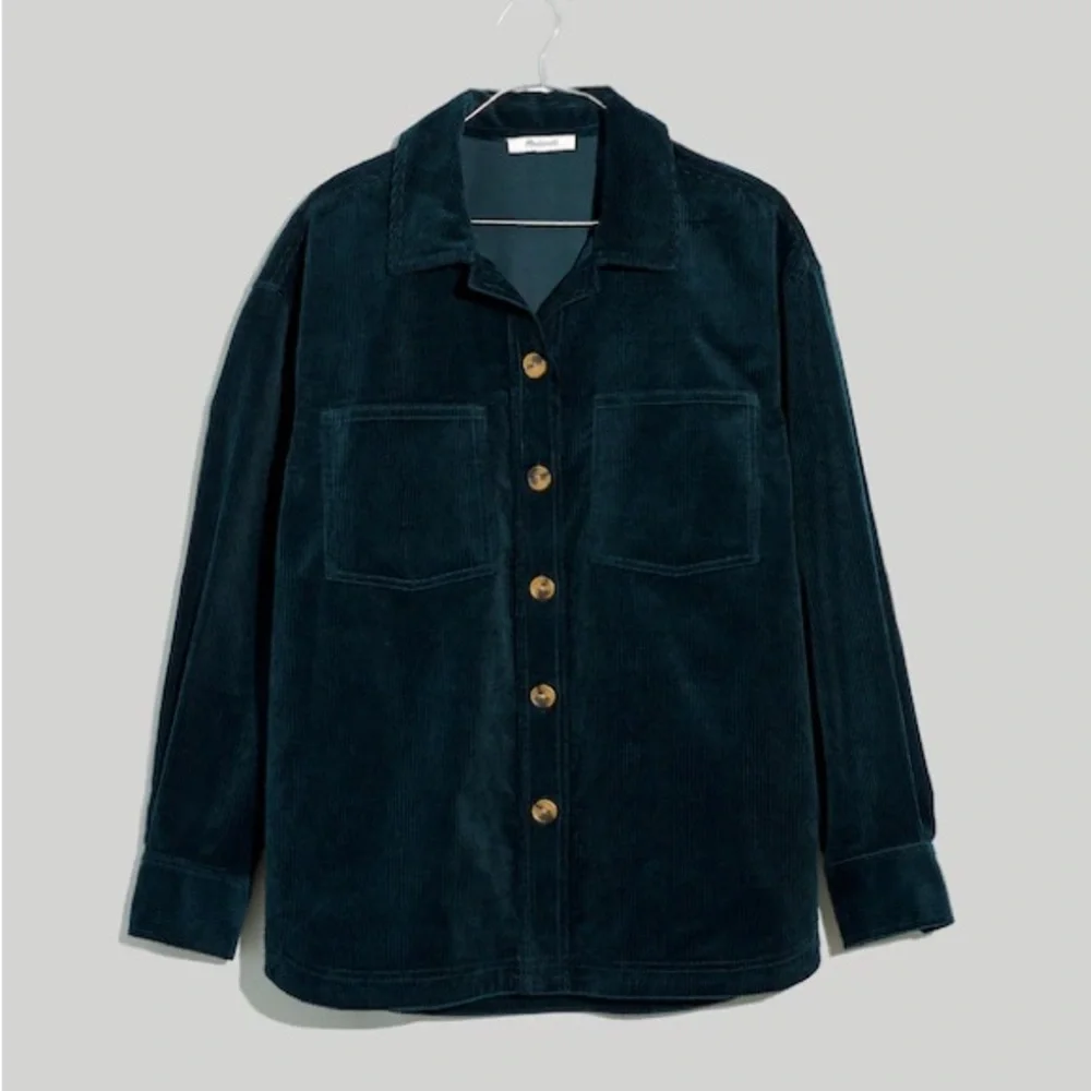 Madewell Corduroy Kentwood Oversized Shirt-Jacket - Picture 5 of 5